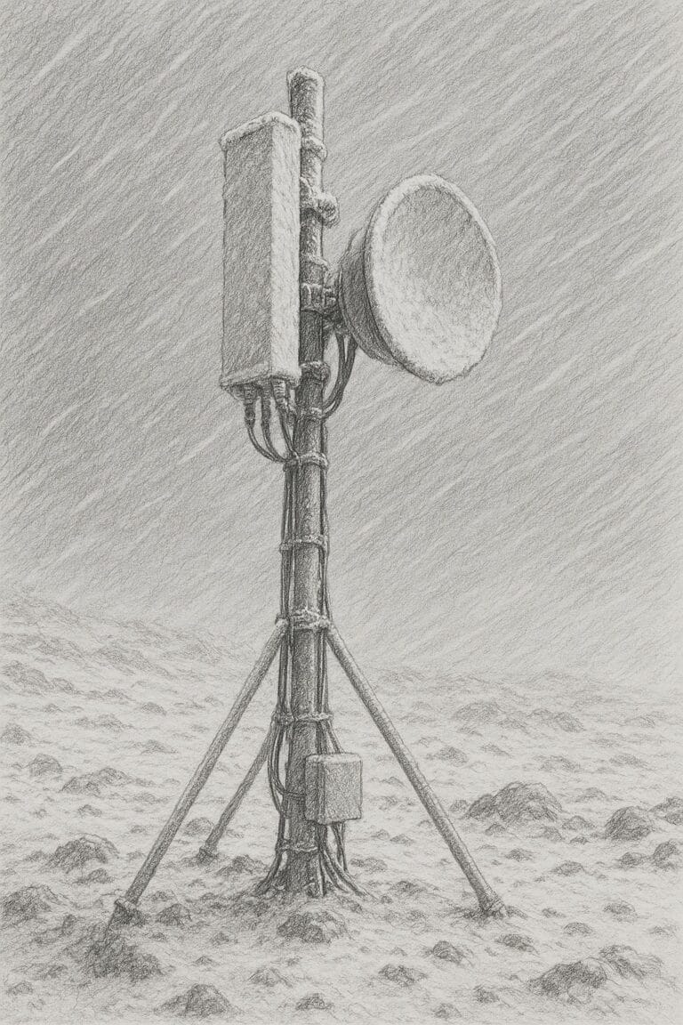 Industrial antenna, Harsh weather Antenna. Wavelength 360